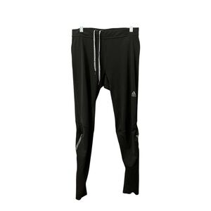 Adidas Black Energy Running Zip Ankle Leggings Track Pants L Women’s Climacool
